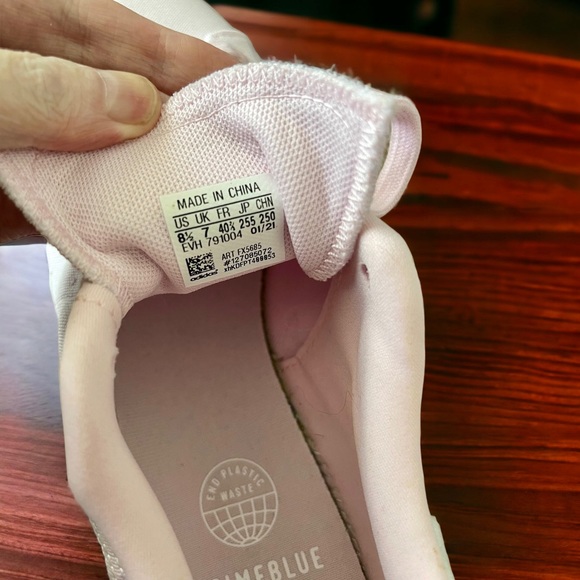 Adidas Stan Smith Prime Blue Shoes Pink - Picture 5 of 14